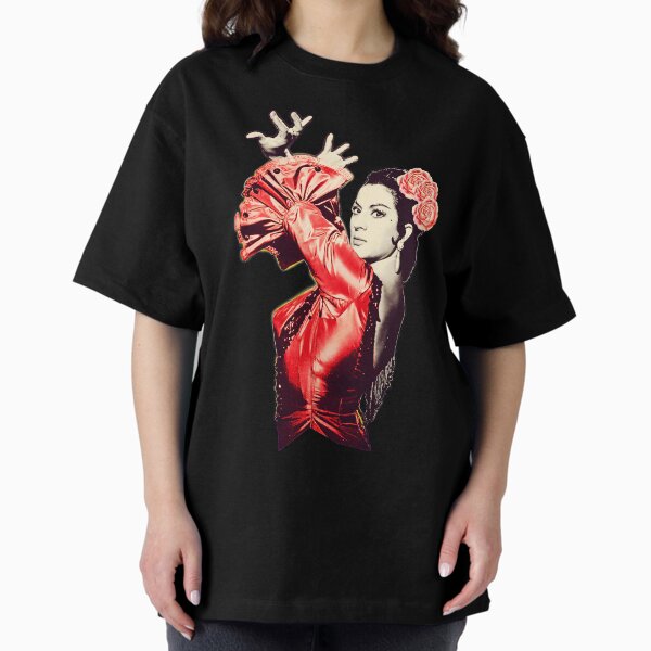Vista previa del artículo con la obra «Lola Flores Vestido Rojo Fondo Transparente», diseñado y vendido por JmB Folkloricas.