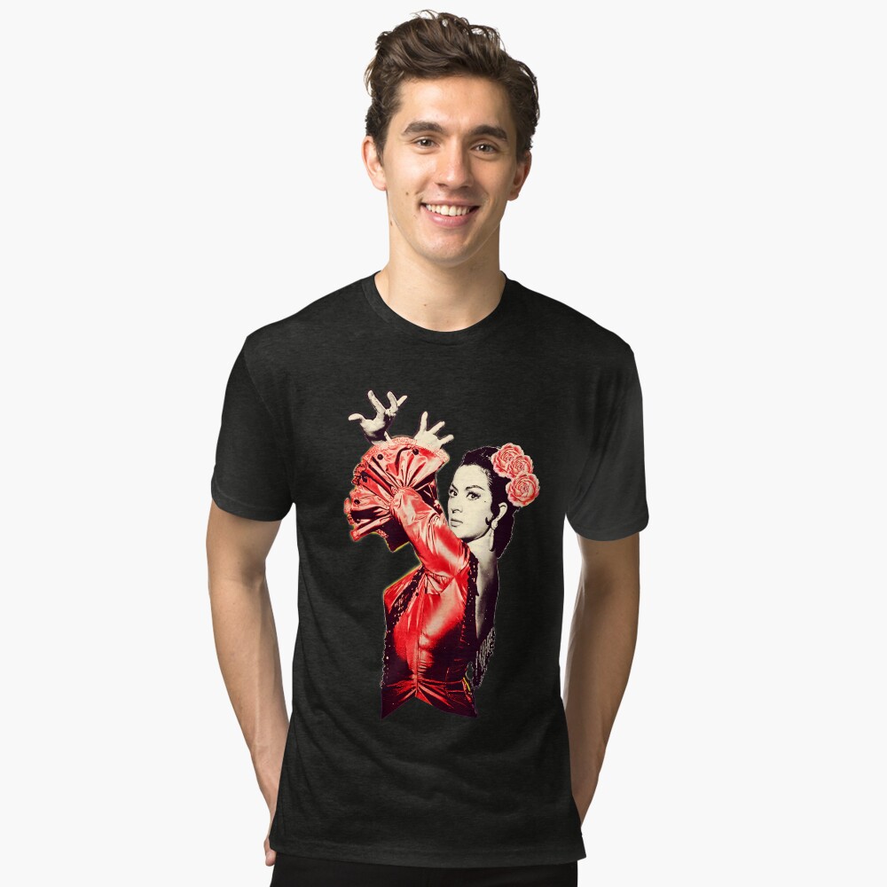 Vista previa del artículo con la obra «Camiseta de tejido mixto», diseñado y vendido por danimota.