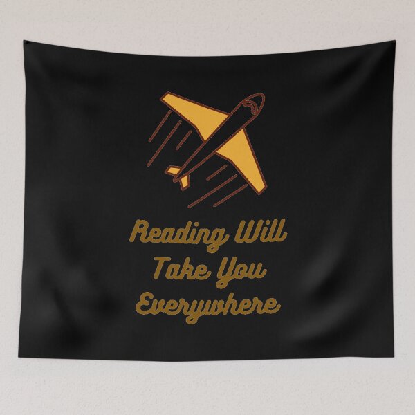 Item preview, Reading Will Take You Everywhere designed and sold by AmberSiraj.