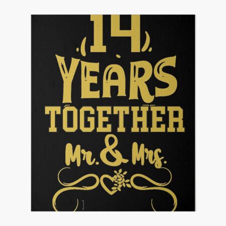 14 years best sale of marriage anniversary