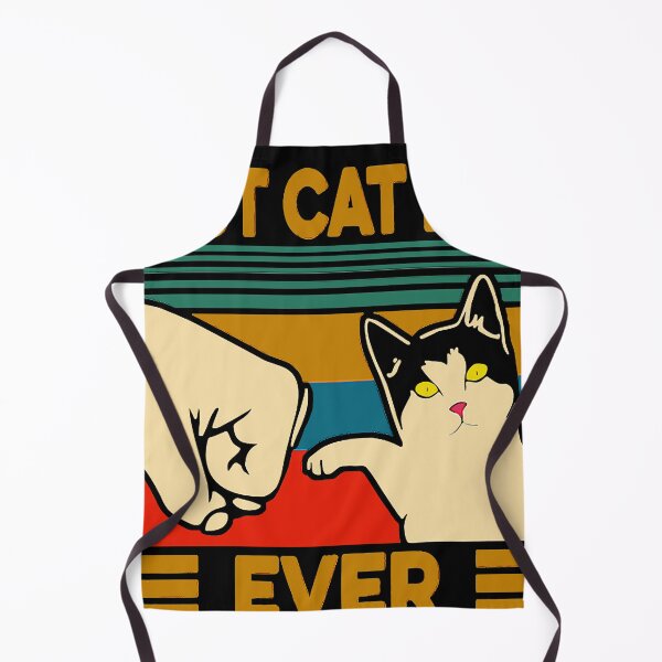 Item preview, Cat Vintage Best Cat Dad Ever Bump Fit designed and sold by nubaca2311.