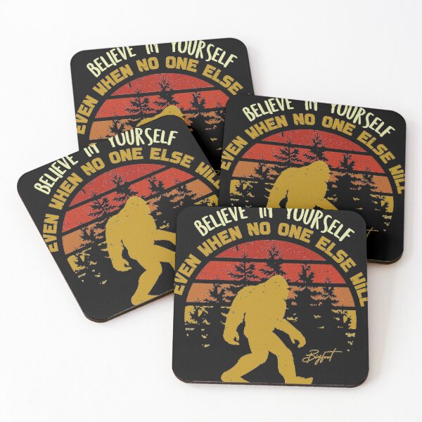 Item preview, Sasquatch bigfoot Believe In Yourself - Bigfoot believer Vintage Gift designed and sold by nubaca2311.