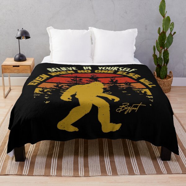 Item preview, Sasquatch bigfoot Believe In Yourself - Bigfoot believer Vintage Gift designed and sold by nubaca2311.