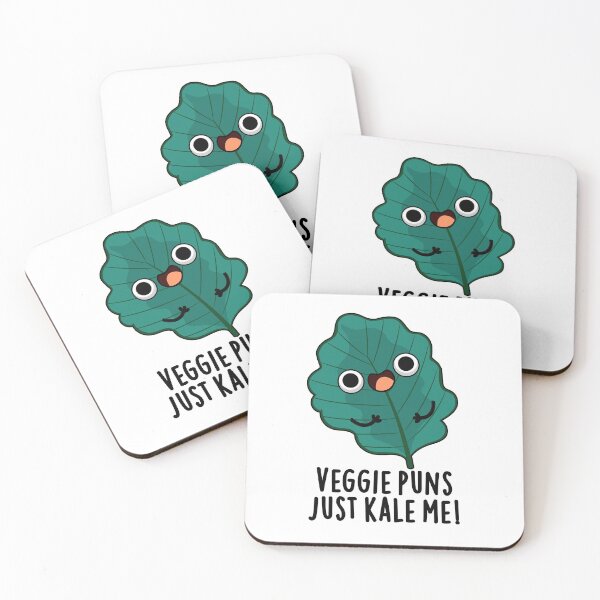 Item preview, Veggie Puns Just Kale Me Funny Food Puns  designed and sold by punnybone.