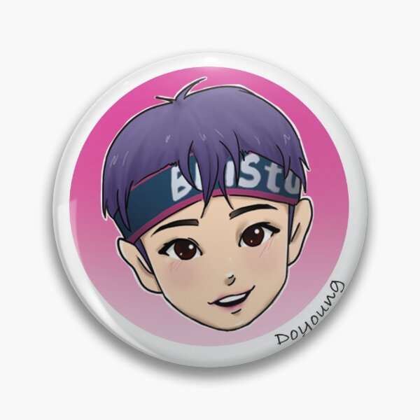 Aperçu de l'œuvre Cherry Bomb Doyoung (chibi) créée et vendue par lulatis.