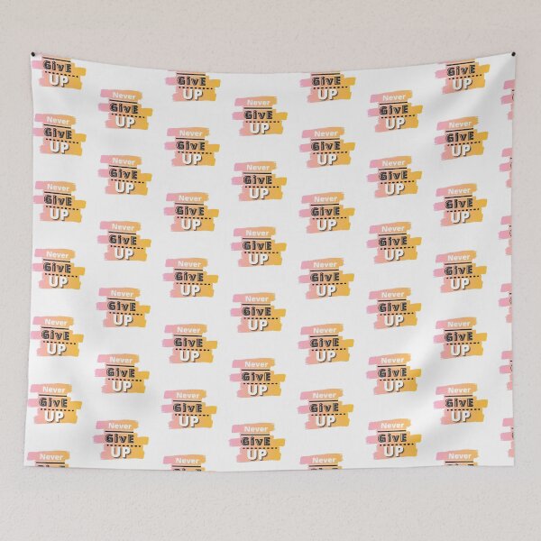 Item preview, Never Give Up designed and sold by ajaysandhu956.