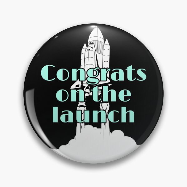 Item preview, Congrats on the launch designed and sold by bellatierra.