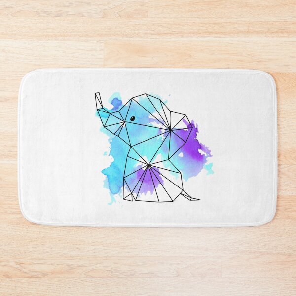 Item preview, Geometric elephant designed and sold by RosanneCreates.