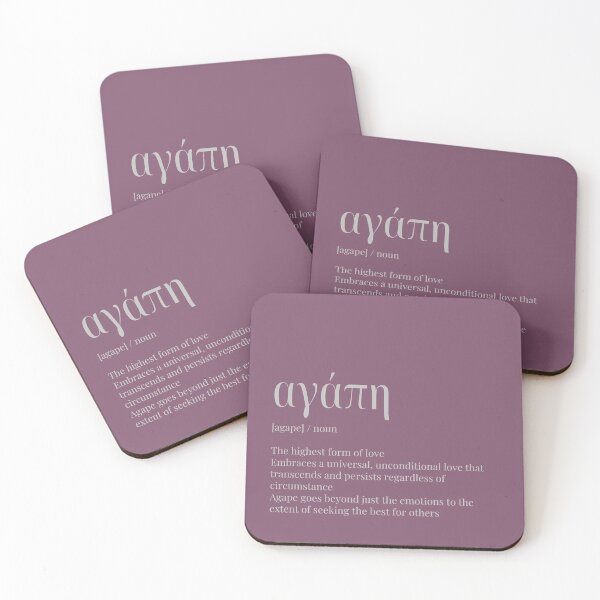 Item preview, Agape greek definition for love designed and sold by mirtoth.