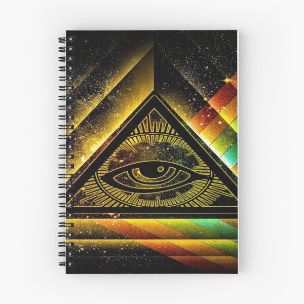 Item preview, the all-seeing eye in gold dust designed and sold by 42youbest.