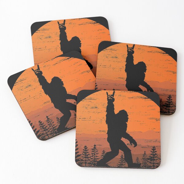 Item preview, Funny Retro Bigfoot Rock Roll Shirt Forest Sasquatch Believers Birthday  designed and sold by nubaca2311.