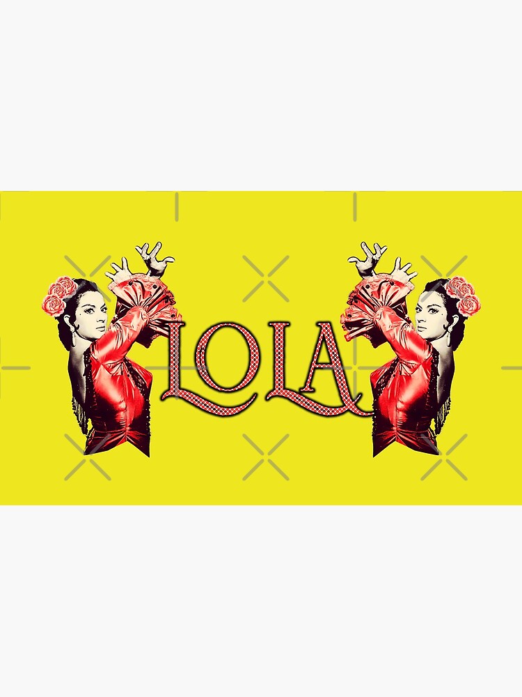 Imagen 4 de 4, Taza de café con la obra Lola Flores Fondo Amarillo, diseñada y vendida por danimota.
