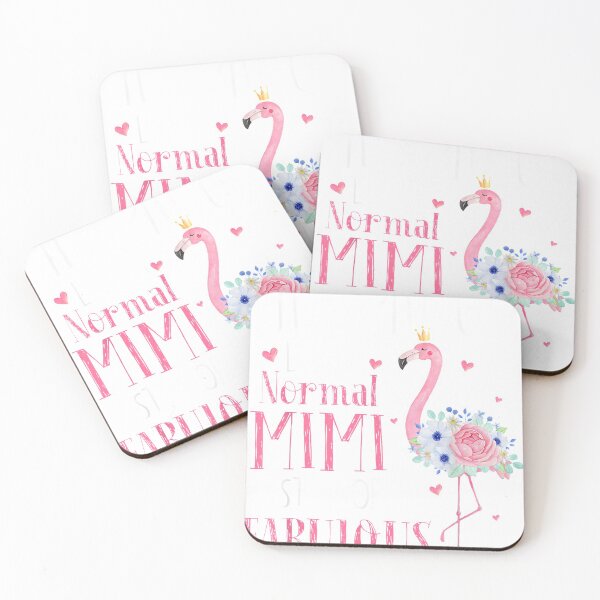 Item preview, Flamingo Mimimingo like a normal Mimi Gifts Funny Grandma T-Shirt designed and sold by ImartX.