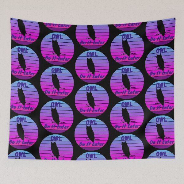 Item preview, Owl Do It Later designed and sold by StephenMollie.