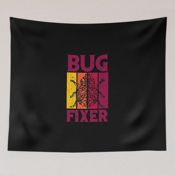 Item preview, Bug Fixer - A Big Fixer Succeed Where Other's Fail - Don't Fix Bugs Later, Fix Them Now - Design For T-Shirts, Phone Cases, Travel Mugs Etc. designed and sold by ShaykhUmer.