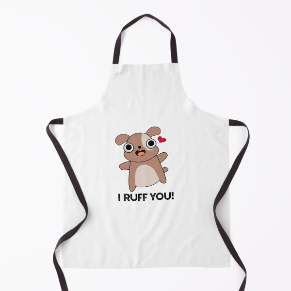 Item preview, I Ruff You Funny Dog Puns  designed and sold by punnybone.