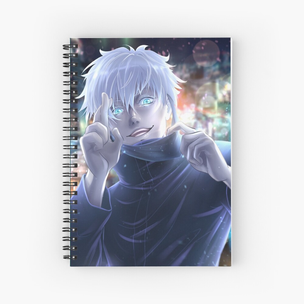 Jujutsu Kaisen Itadori Satoru Gojo Anime Manga Fanart Spiral Notebook By Mtdessin Redbubble 7523