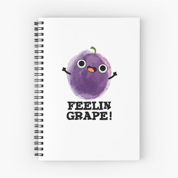 Item preview, Feelin Grape Funny Fruit Puns  designed and sold by punnybone.