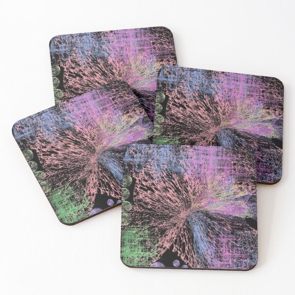 Item preview, abstraction on black background designed and sold by SychEvaartist.