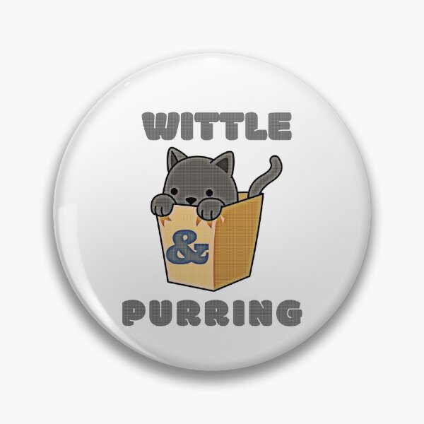 Item preview, WAP Little Kitten Wittle And Purring Cute Kitty in a Box designed and sold by TeachUrb.