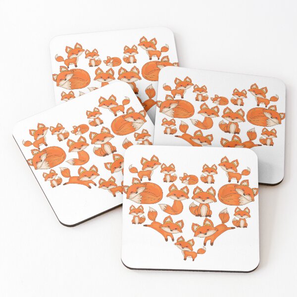 Item preview, Fox Shirts For Women Girls Kids Heart Gifts Poses Cute Fox T-Shirt designed and sold by ImartX.