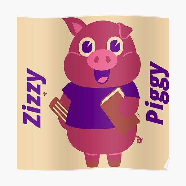 George Pig Posters Redbubble - piggy roblox george missing poster