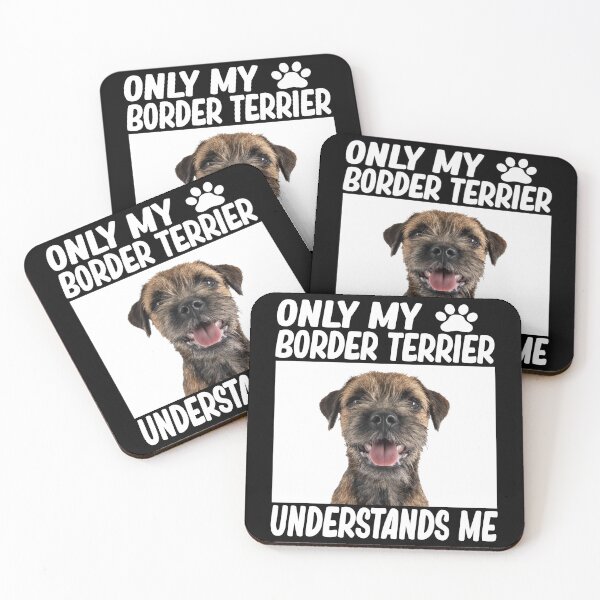 Item preview, only my border terrier understands me border terrier lover designed and sold by alaechamlal.