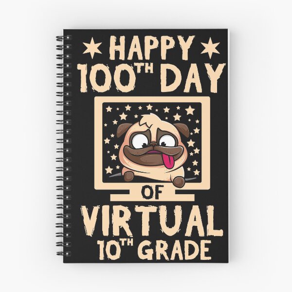 Item preview, Happy 100th Day Of Virtual 10th Grade School 100 Days Teacher Student designed and sold by issambak.