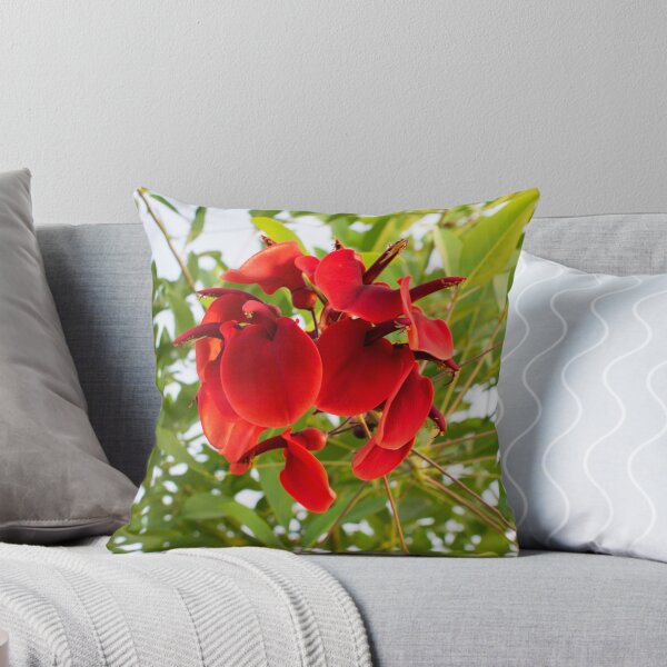 Item preview, Red Erythrina Crista-Galli flower designed and sold by mithril-mellon.