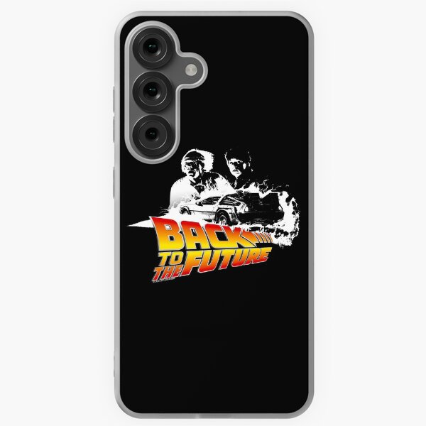 Item preview, Back to the Future - DeLorean Fire Tracks, Marty and Doc Stencil Fan Art designed and sold by DoggoTankDesign.