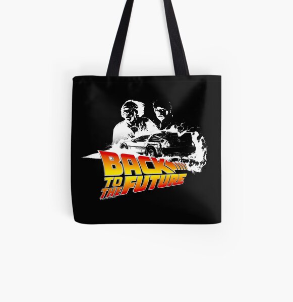 Back To The Future Biff Co Classic Cult Film Marty McFly Unofficial Cotton Tote Bag Shopper