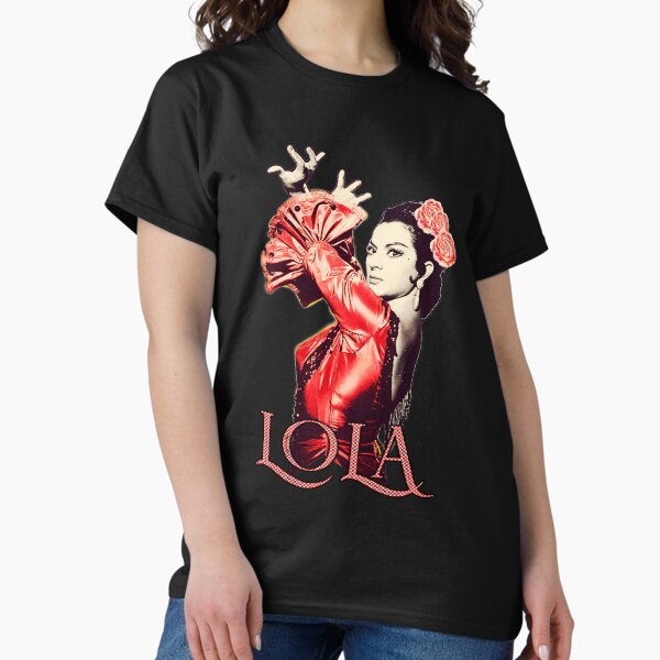Vista previa del artículo con la obra «Lola Flores Lola Faraona Vestido Rojo », diseñado y vendido por JmB Folkloricas.