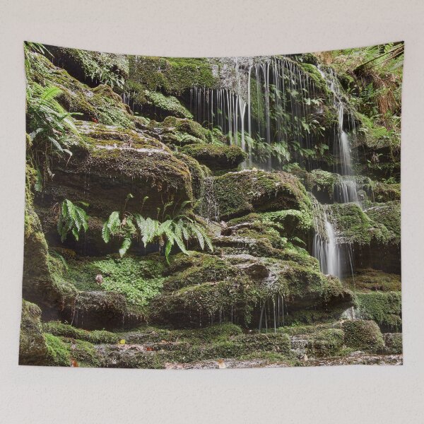 Item preview, Myrtle Gully Rainforest Waterfall designed and sold by PeteMellows.