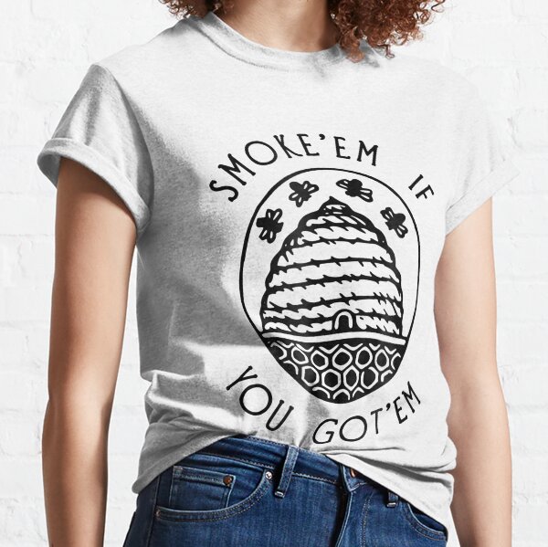 Item preview, Funny Beekeeping Bee T Shirt, Smoke Them Honey Bees Tee Gift designed and sold by ImartX.