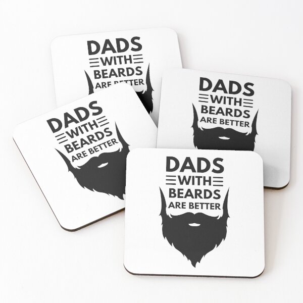 Item preview, Dads With Beards Are Better designed and sold by NikStore.