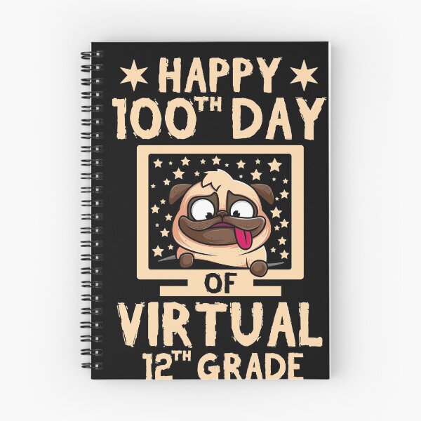 Item preview, Happy 100th Day Of Virtual 12th Grade School 100 Days Teacher Student designed and sold by issambak.