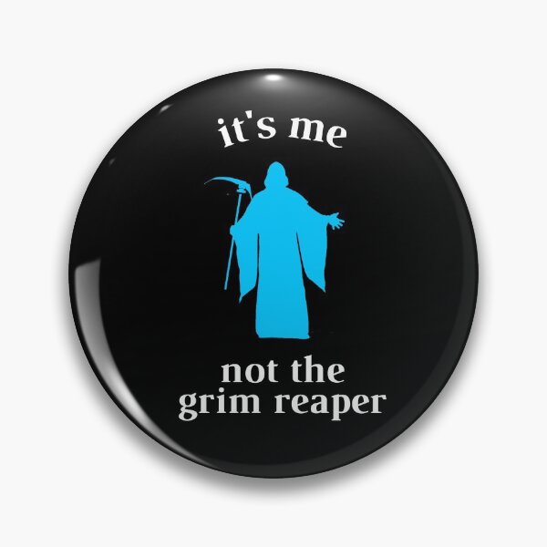 Item preview, Anesthetist grim reaper handeling laryngoscope loves intubations blue designed and sold by chi vana.