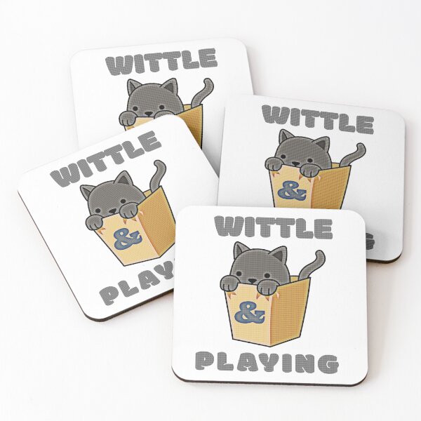 Item preview, WAP Little Kitten Wittle And Playing Cute Kitty in a Box designed and sold by TeachUrb.
