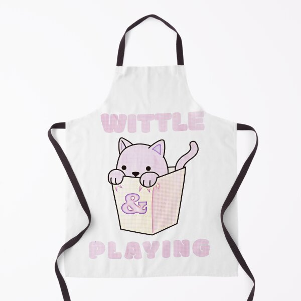 Item preview, WAP Little Pink Kitten Wittle And Playing Cute Kitty in a Hamper Art designed and sold by TeachUrb.