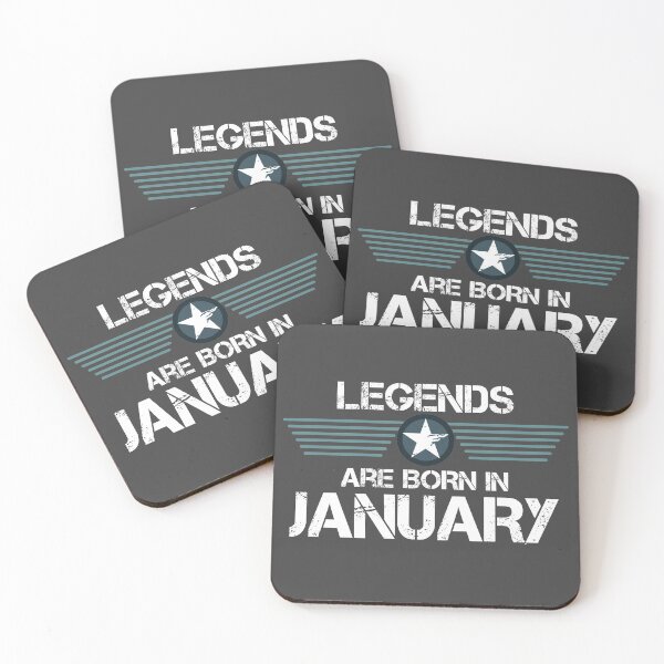 Item preview, LEGENDS ARE BORN IN JANUARY designed and sold by Moroccan lions Outfitters ⭐️⭐️⭐️⭐️⭐️.