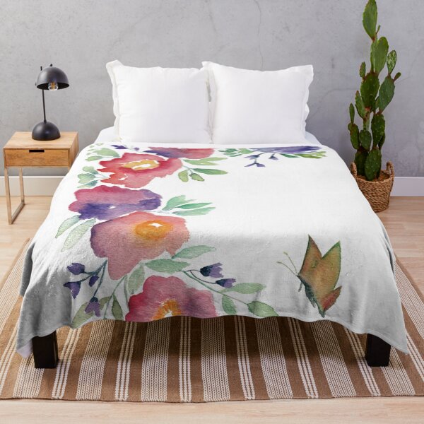 Item preview, Beautiful Flowers with a Butterfly designed and sold by agapedesign.