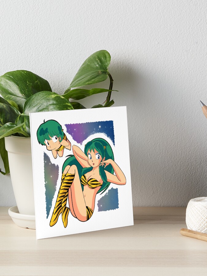 Urusei Yatsura Anime Watercolor Art popular Piece