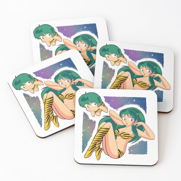 Item preview, Ten and Lum (Urusei Yatsura) design designed and sold by Yasimuf.