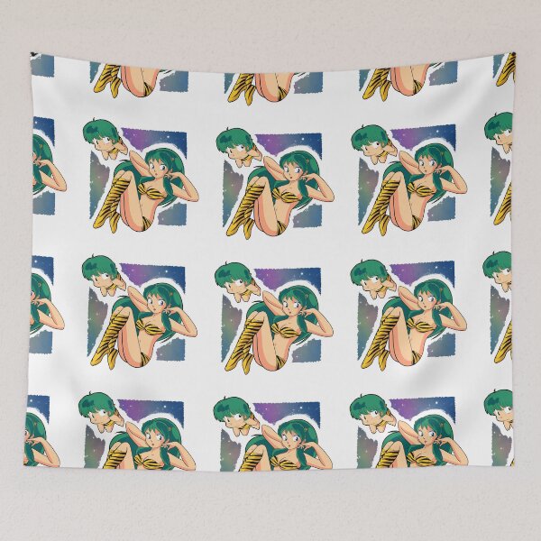 Item preview, Ten and Lum (Urusei Yatsura) design designed and sold by Yasimuf.