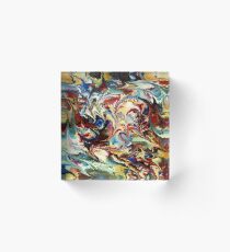 modern composition 36 by rafi talby Acrylic Block