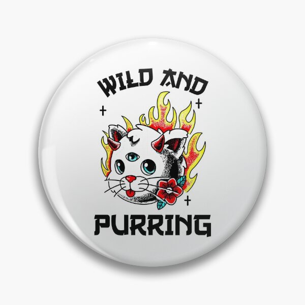 Item preview,  WAP Wild Cool Little Biker Kitten Purring And Playing Evil Wittle Fireball of Furry Fury designed and sold by TeachUrb.