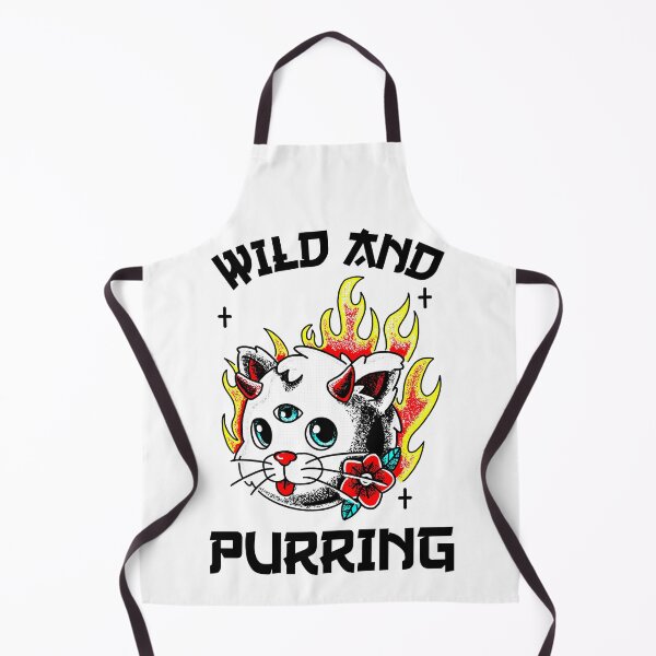 Item preview, WAP Wild Cool Little Biker Kitten Purring And Playing Evil Wittle Fireball of Furry Fury designed and sold by TeachUrb.