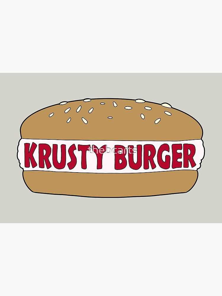 KristSingto表紙 HAMBURGER The Simpsons Krusty Burger