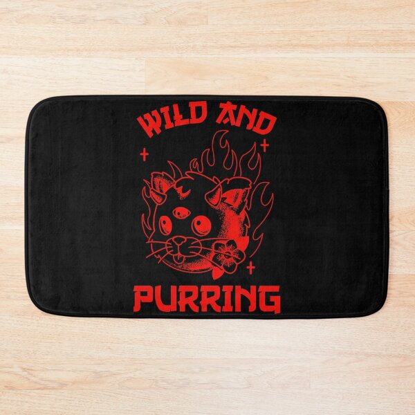 Item preview, WAP Wild Little Black and Red Kitten Purring And Playing Evil Wittle Fireball of Furry Fury designed and sold by TeachUrb.