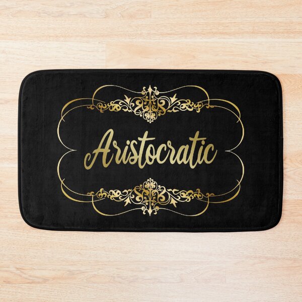 Item preview, Aristocratic (Luxury Brand logo - Premium Aristocracy - Vintage Retro Design) designed and sold by SassyClassyMe.